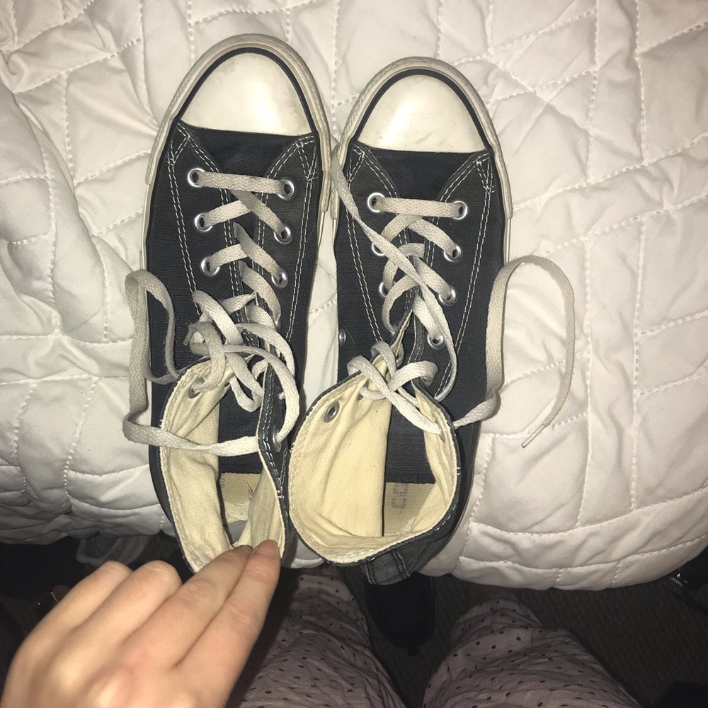 Black Hightop Converse